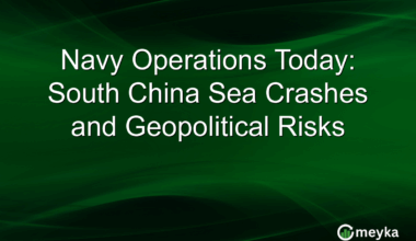 Navy Operations Today: South China Sea Crashes and Geopolitical Risks