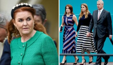 Bea and Eugenie “very worried” about Fergie’s mental state