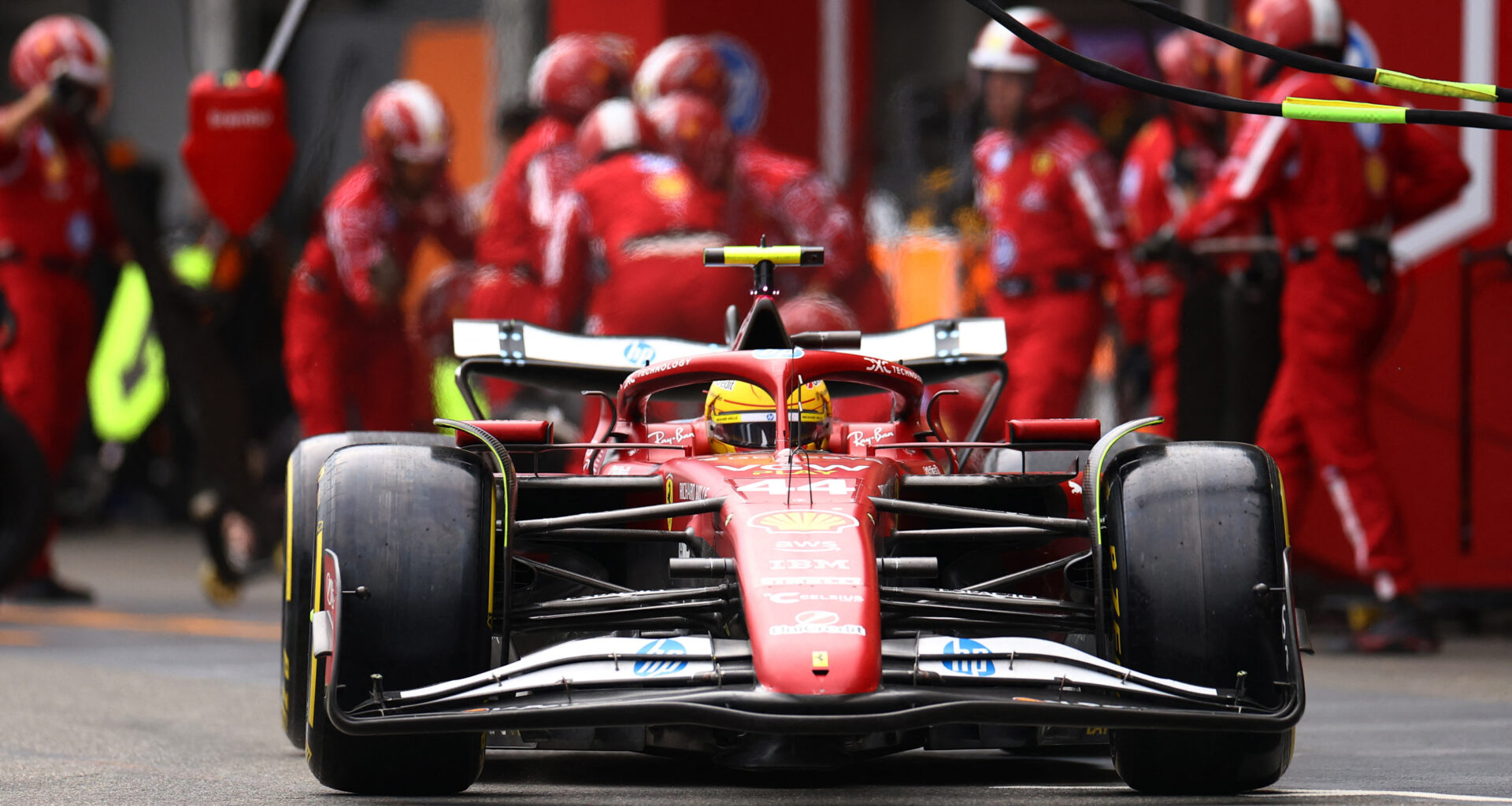 cover Leclerc says Ferrari unlikely to win a race this season