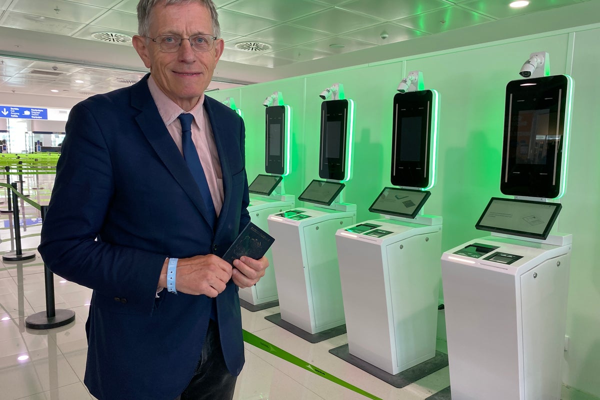 Which airports are busiest for biometric checks – and when?