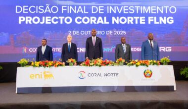 Eni Develops Coral North FLNG Project Offshore Mozambique