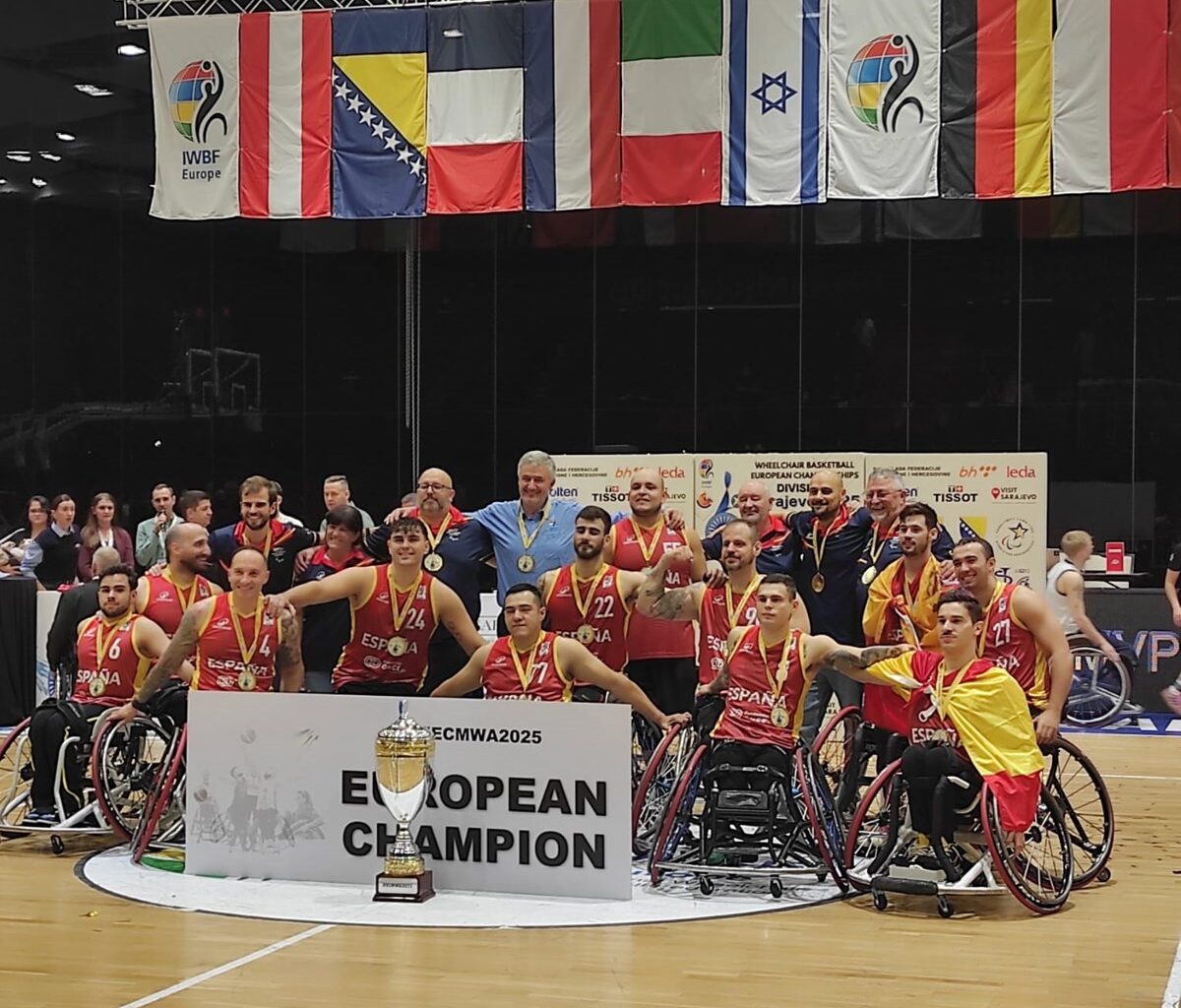 España logro un oro histórico en el Europeo de Baloncesto en Silla