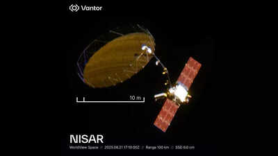@vantortech on X (formerly Twitter) “Full Bloom in Space”: Viral X post reveals unseen details of NASA-ISRO’s NISAR satellite