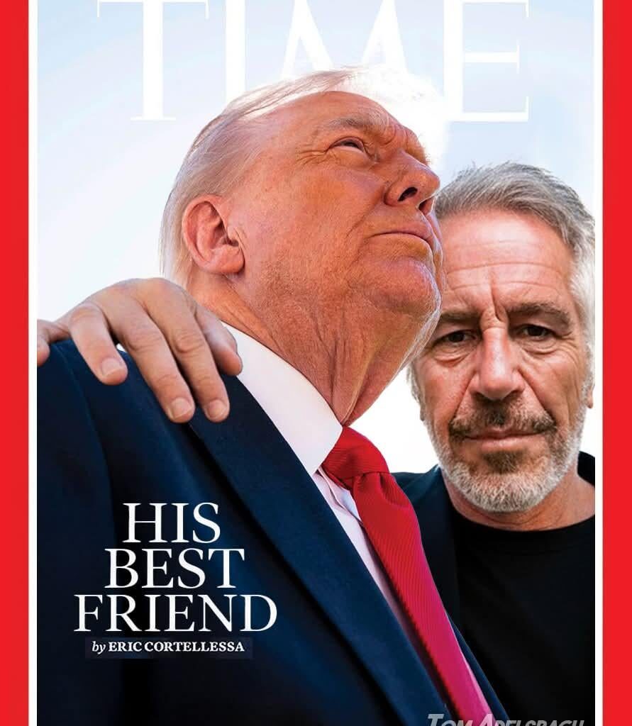 Time cover updated with Trump's late longtime bud