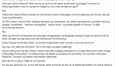 Pelle Dragsted: Tænk at Liberal Alliance kan synke så dybt.