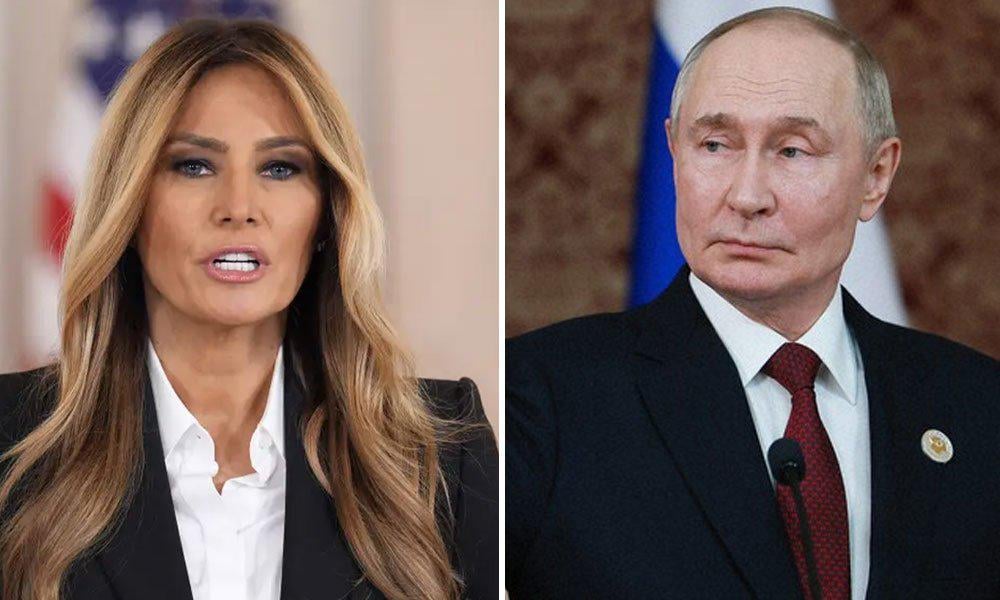 Melania Trump Says She’s Been in Secret Talks With Putin for Months