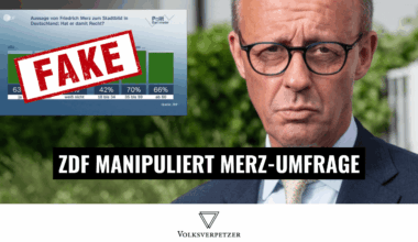 ZDF manipuliert Umfrage: Mehrheit widerspricht Merz