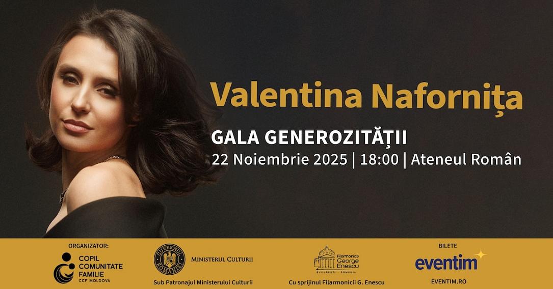 Bucharest’s Athenaeum hosts Gala Generozității charity concert for vulnerable children in Moldova