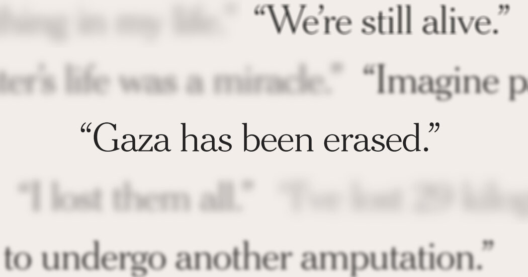 We Tried to Reach Gazans We Interviewed Over Two Years of War. Here’s What Happened to Them.