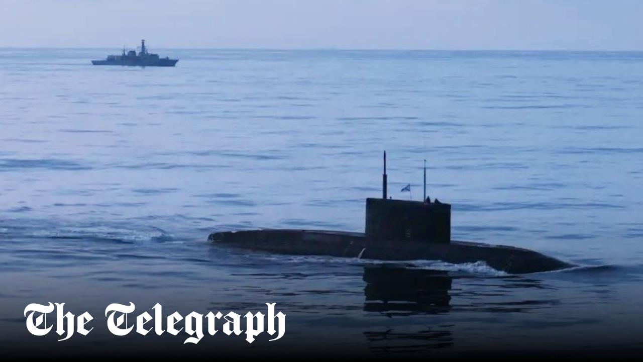 Nato chief mocks Russia over ‘broken’ submarine in English Channel