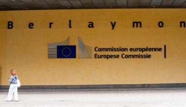 The Berlaymont building in Brussels, Belgium, serves as the headquarters of the European Commission, the EU’s executive branch. The commission is responsible for proposing laws, implementing policies, managing the budget and representing the union globally.