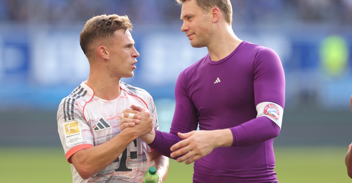 Germany captain, Joshua Kimmich, plays down rumours of Manuel Neuer returning to national team