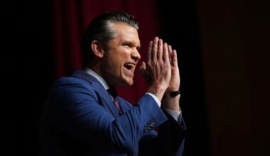 Hegseth orders that all defense personnel review his speech to top military brass on fitness, standards