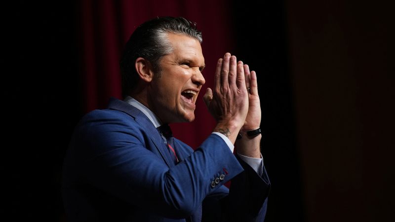 Hegseth orders that all defense personnel review his speech to top military brass on fitness, standards