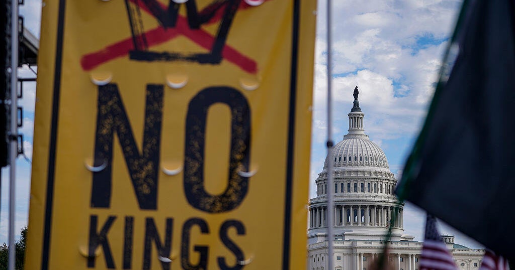 Crowds gather at anti-Trump "No Kings" rallies across the U.S., worldwide