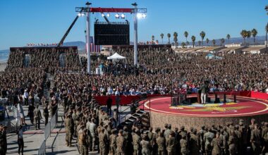 JD Vance visits Camp Pendleton; freeway shuts down for military event featuring live ammunition