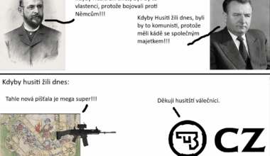 Gratulujeme Banu Vávrovi, tímto se přidává do panteonu českých mystifikátorů ohledně povahy husitství :)