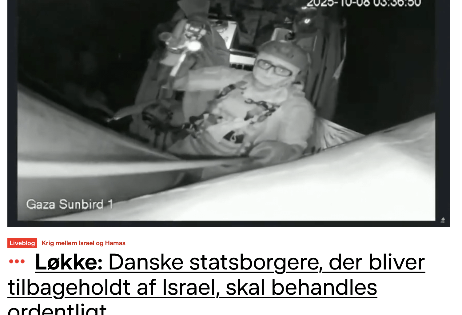 DR syntes det var breaking news at en amerikansk skuespiller som ingen kendte døde, men ikke at et folketingsmedlem er blevet tilbageholdt af Israel?