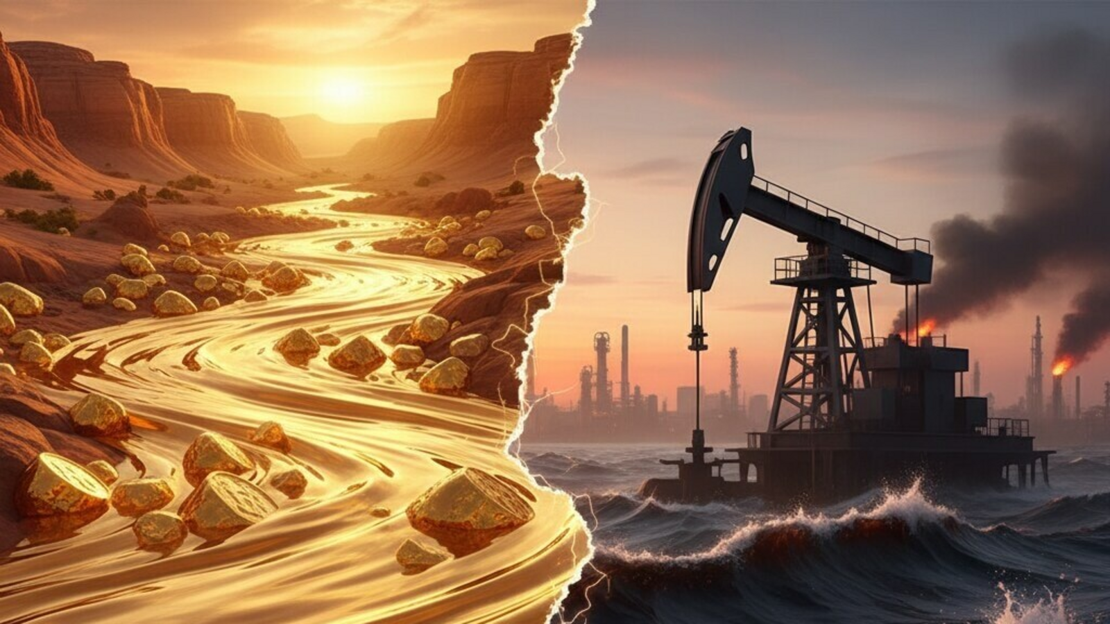 Forget crude, gold now measures the world's economic anxiety