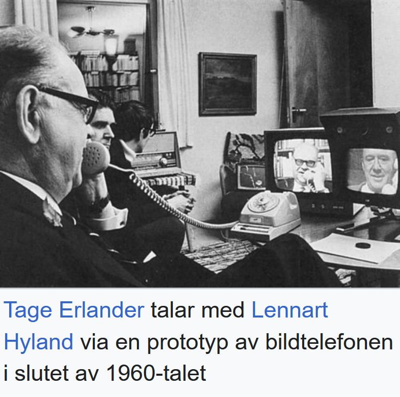 Tage "God of war" Erlander i ett videosamtal before it was cool