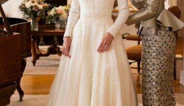 Wedding dresses by Spanish designer Lorenzo Caprile for royalty, nobility and the upper class