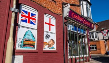 Sandwich shop owner refuses to remove Union Jack artwork despite council complaints