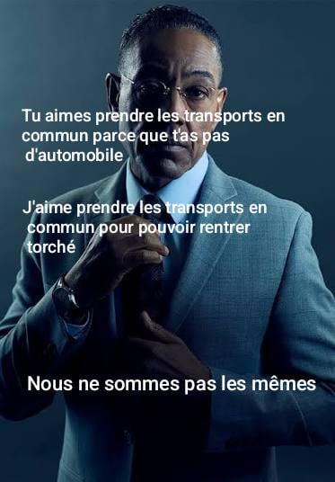 Tram, bus, métro, tous j'ai décuvé