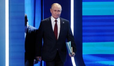 Vladimir Poutine menace l’Europe d’une « réponse très convaincante » si elle persiste à s’armer et à aider Kiev
