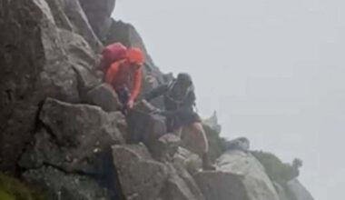 Walker rescued amid Storm Amy 86mph blasts says 'weather didn't look that bad'