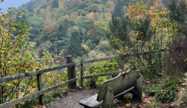 A gloomy autumn morning in Killiecrankie