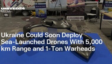 Ukraine Could Soon Deploy Sea-Launched Drones With 5,000 km Range and 1-Ton Warheads