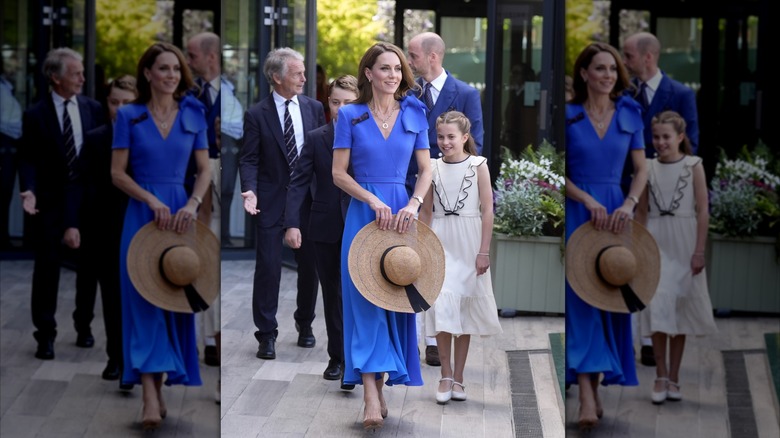 Kate Middleton makes an appearance with her family at 2025 Wimbledon