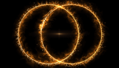 Strange rings of light appear to link together in space in new discovery