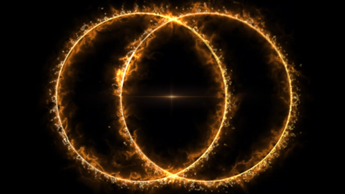 Strange rings of light appear to link together in space in new discovery