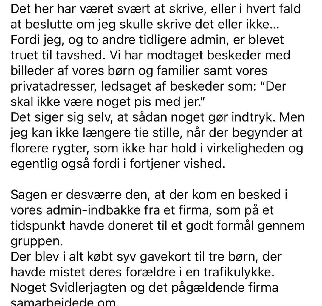 Svindel i svindlerjagten