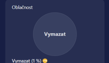 Čeština v aplikaci Počasí od Microsoftu (společnost s 230k zaměstnanců)