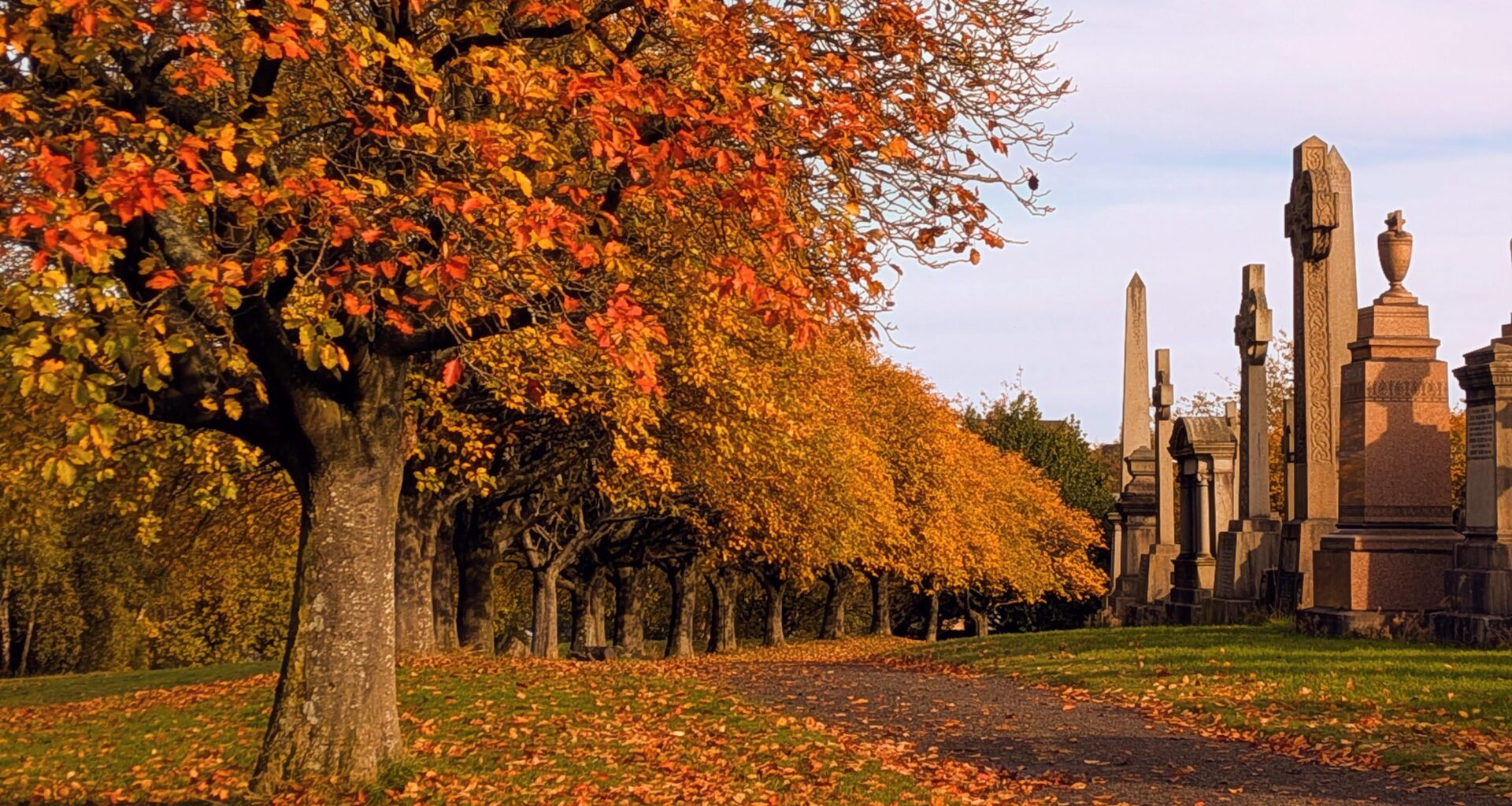 The Glasgow Necropolis [OC]