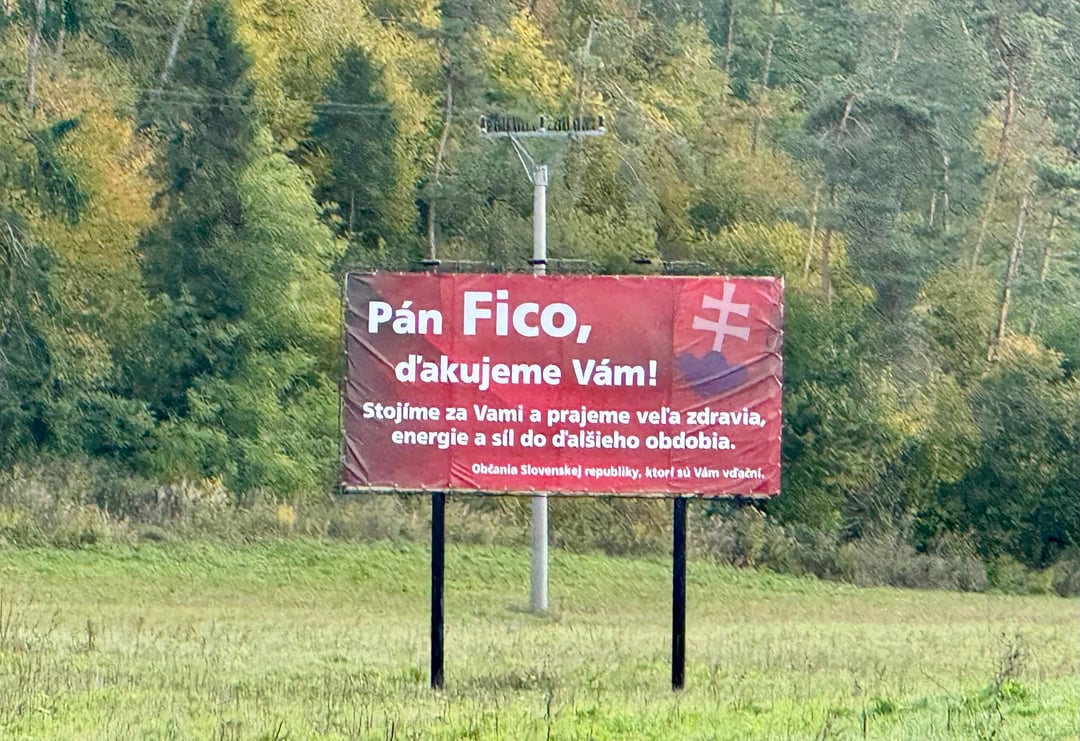 Ked krasnu prirodu do..ru nevkusne billboardy - Vychod - Lipany - Stara Lubovna