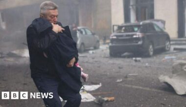 How 48 Ukrainian children were saved from Kharkiv kindergarten hit by Russian drone