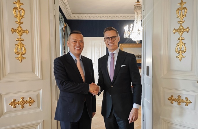 May the Light of China-Finland Friendship Shine on a Brighter Future