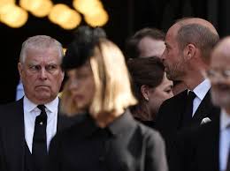 Prince William asserts dominance over Prince Andrew at Duchess of Kent funeral