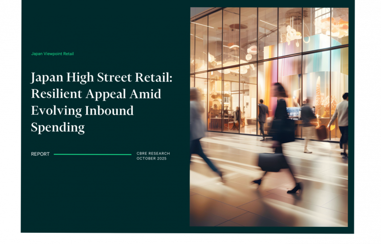 Japan High Street Retail: resilient appeal amid evolving inbound spending