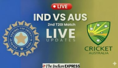 India vs Australia Live Cricket Score, 2nd T20