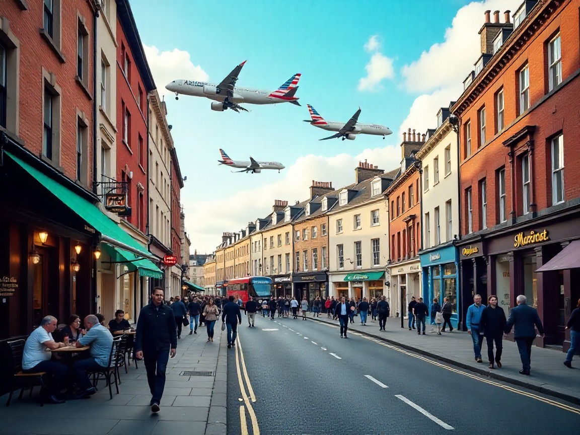 United States, Great Britain, Canada, and Germany Lead in Irish Tourism Growth, With American Airlines and Aer Lingus Boosting Flights; Marriott and Hilton Benefit from Increased Visitors