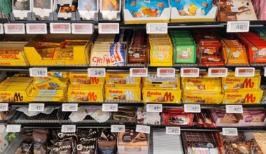 Marabou i min lokale Kvickly går fra 200g til 160g pr. plade