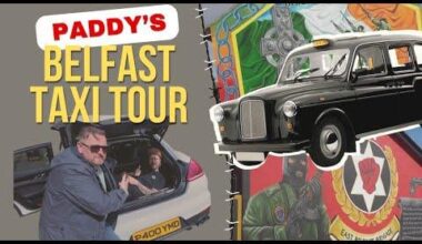 Comedian Paddy McDonnell takes fellow comedian Thomas Green on a one-of-a-kind taxi tour of Belfast,