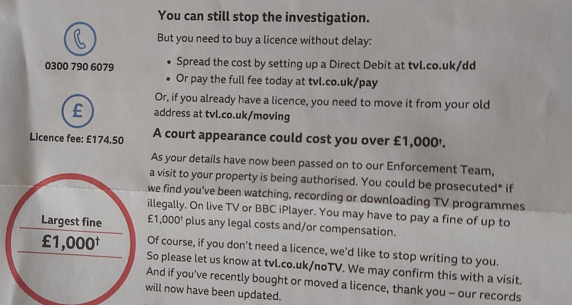 I haven't even moved in yet...