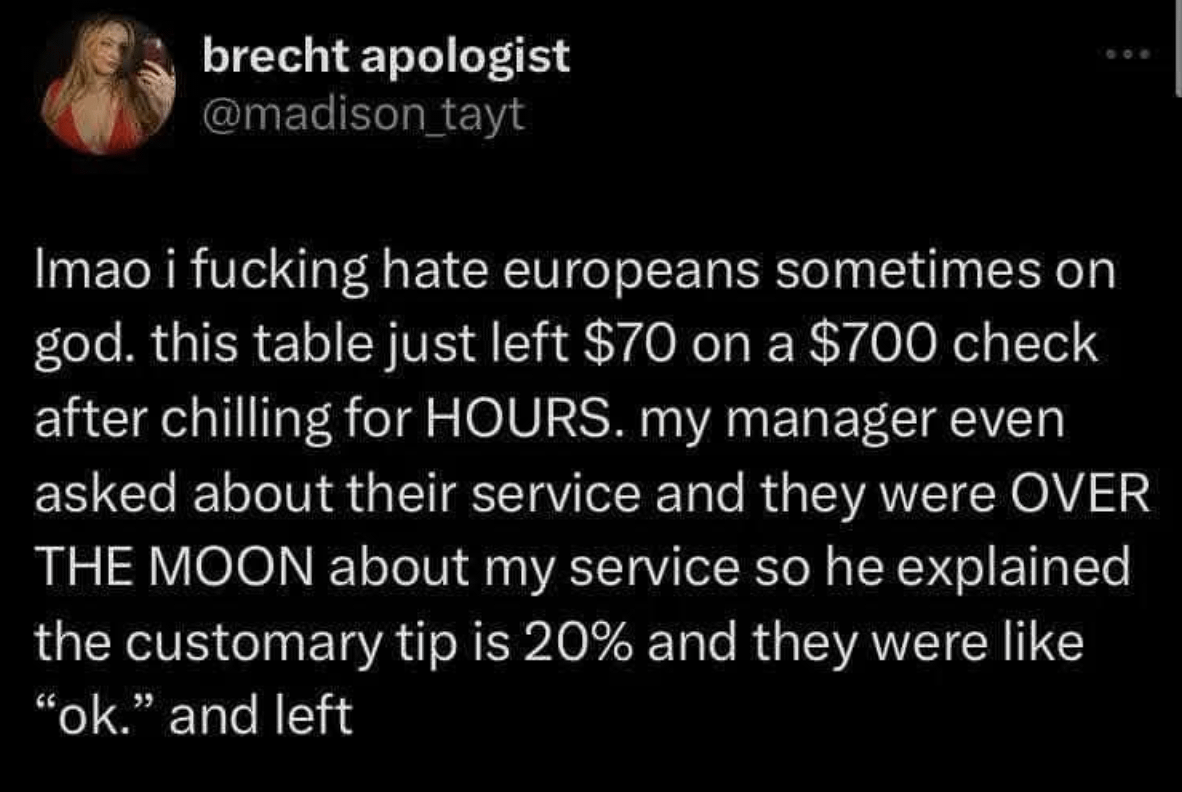 This has put a tear in my proud European eyes