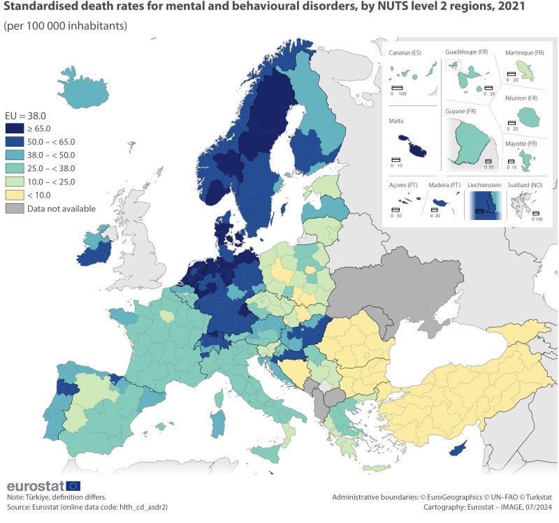 Danskerne dør som fluer af psykiske lidelser