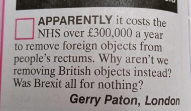 Good point